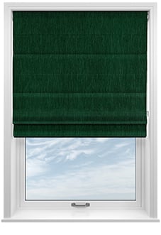 Kent, Green - Twist&Fit Roman Blind